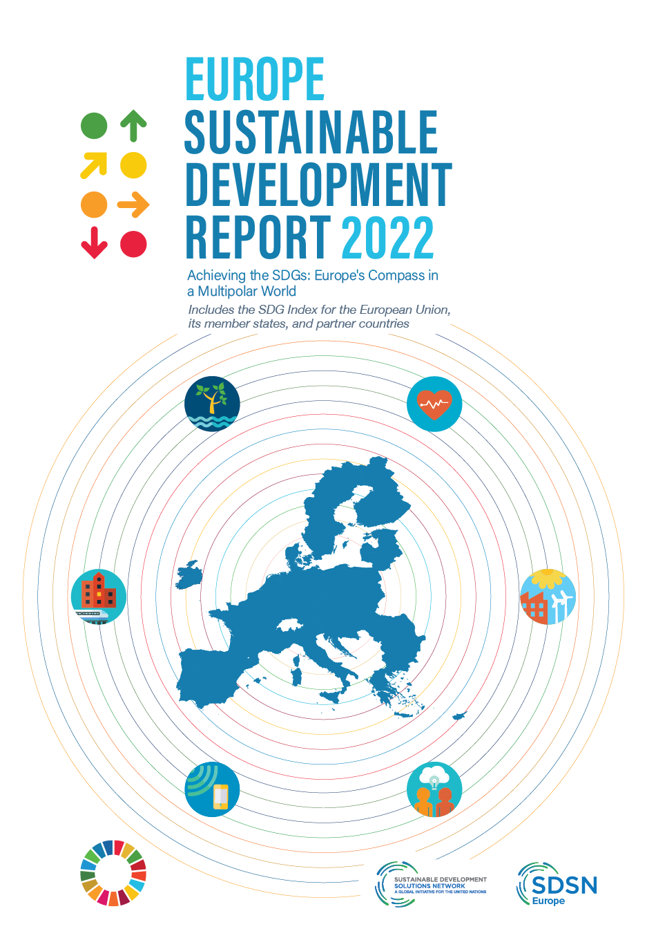 Europe Sustainable Development Report 2022 cover