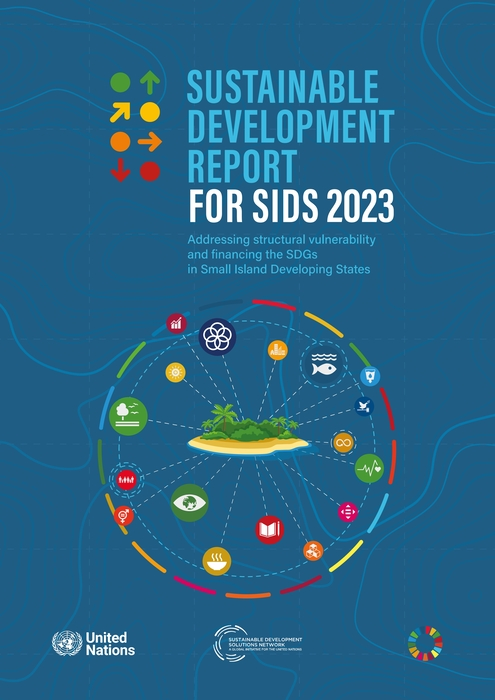 Sustainable Development Report for Small Island Developing States 2023 cover