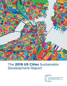 2019 US Cities Sustainable Development Report cover