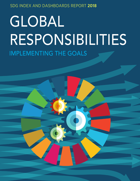 SDG Index and Dashboards 2018 cover
