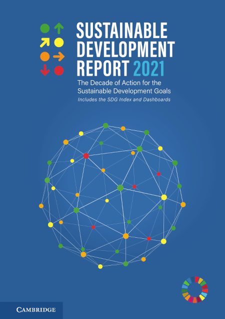 Sustainable Development Report 2021 cover